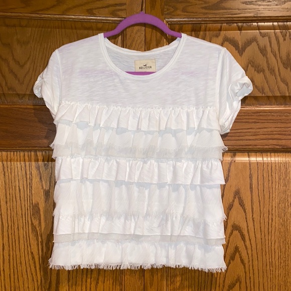 Hollister Ruffled Shirt - Picture 1 of 1